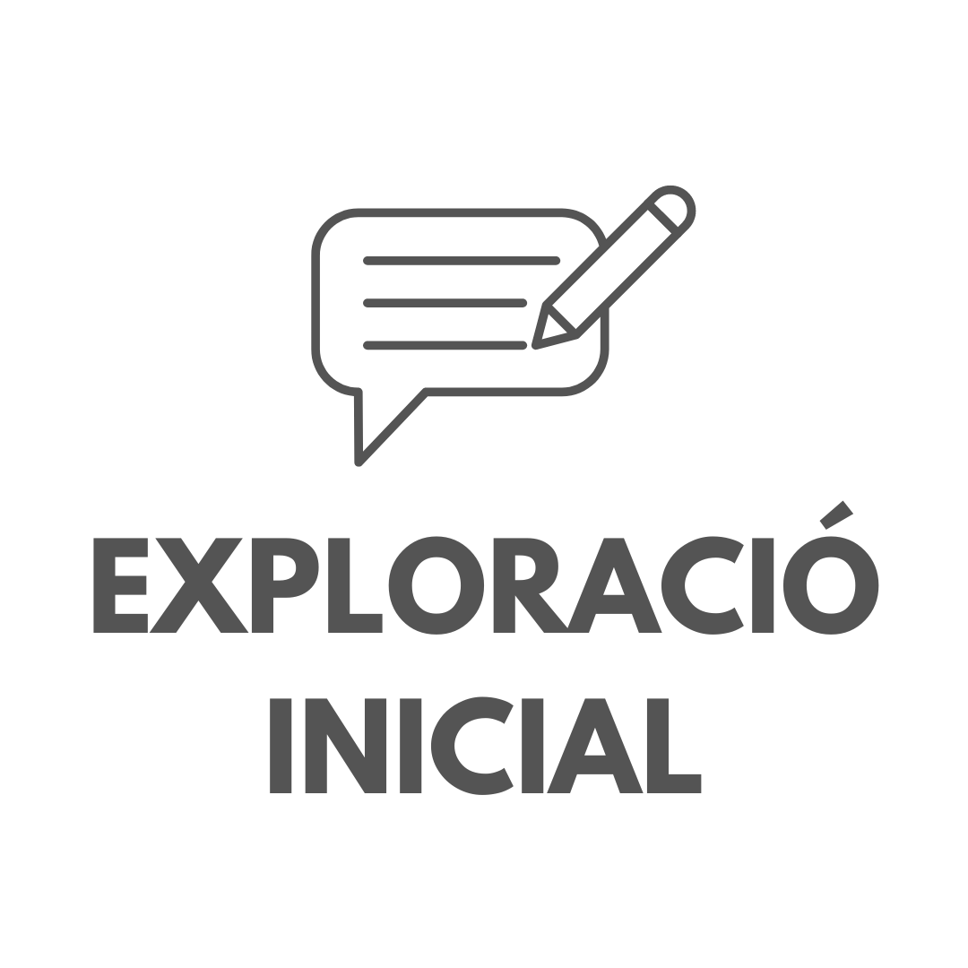 EXPLORACIÓ INICIAL